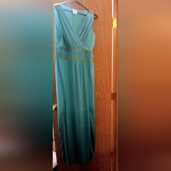 Aphrodite Women's XL 16/18 Ombre Blue Halloween Cosplay Dress - Picture 2 of 6